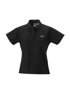 Polo-Shirt Damen schwarz...