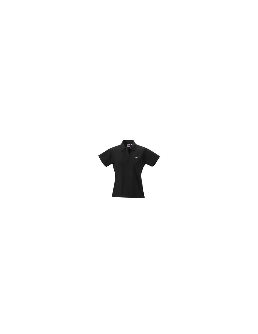 Polo-Shirt damy (czarny)
