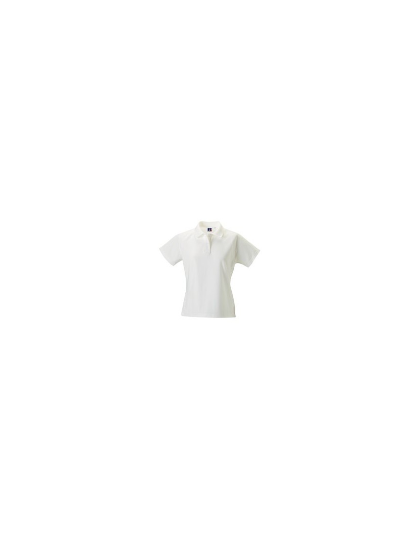 Polo-Shirt dames (wit)